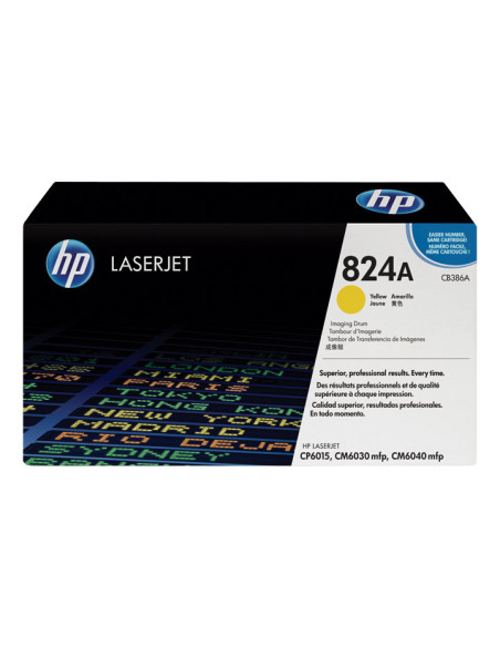 TAMBOR HP CB386A N824A LASERJET COLOR CP6015CM6030MFPCM6040MFP AMARILLO 23000 PÁG